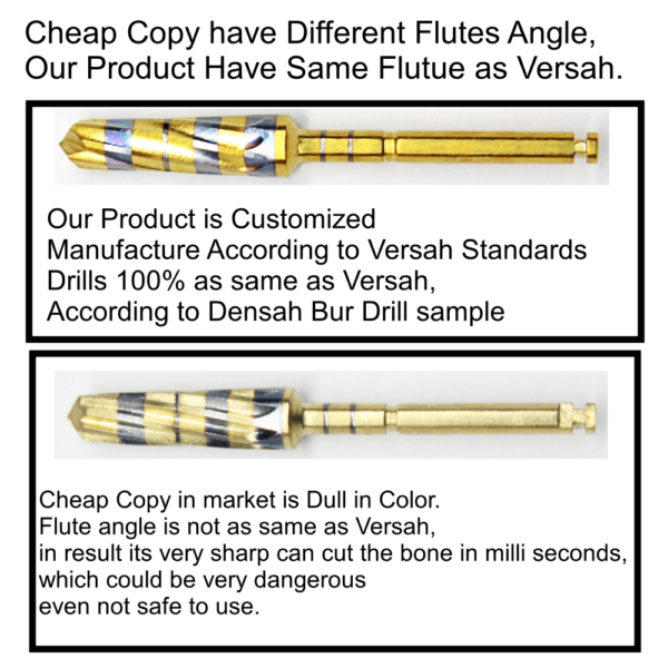 New Universal Osseodensification Densah Versah Multi Drills