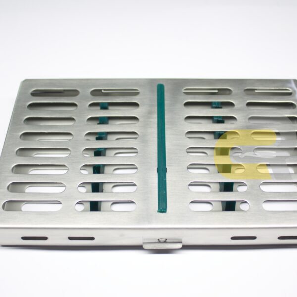 8 Instruments Autoclave Cassette Tray Rack Autoclave Sterilization Box