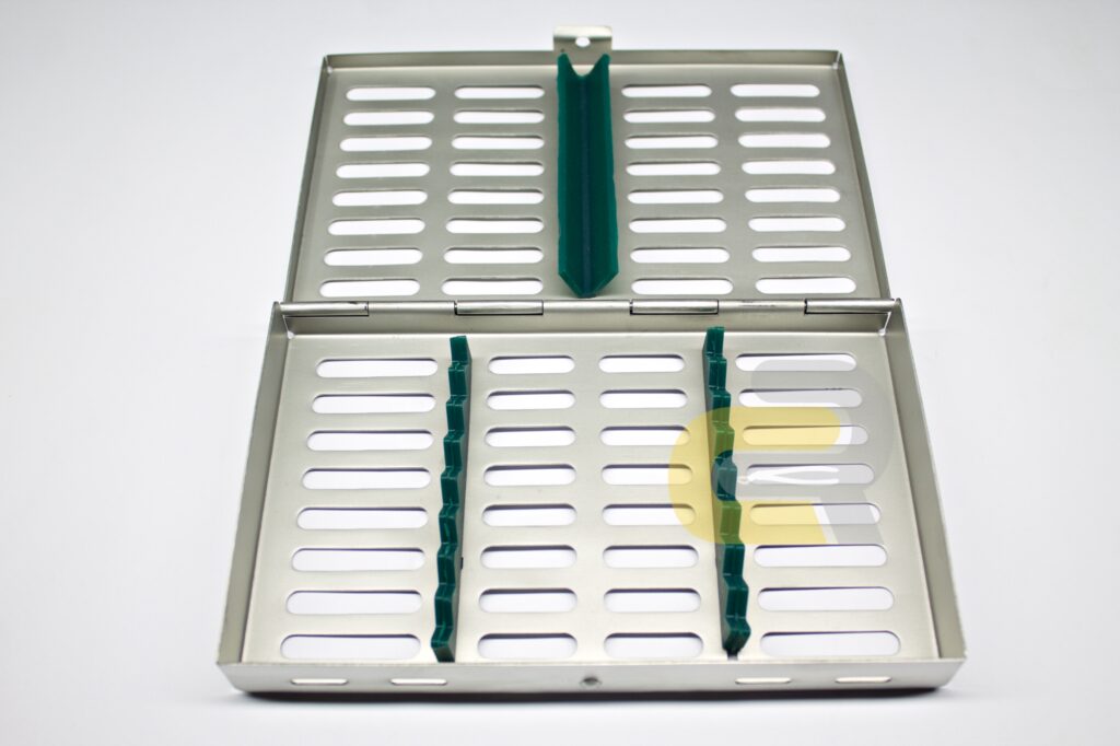 8 Instruments Autoclave Cassette Tray Rack Autoclave Sterilization Box ...